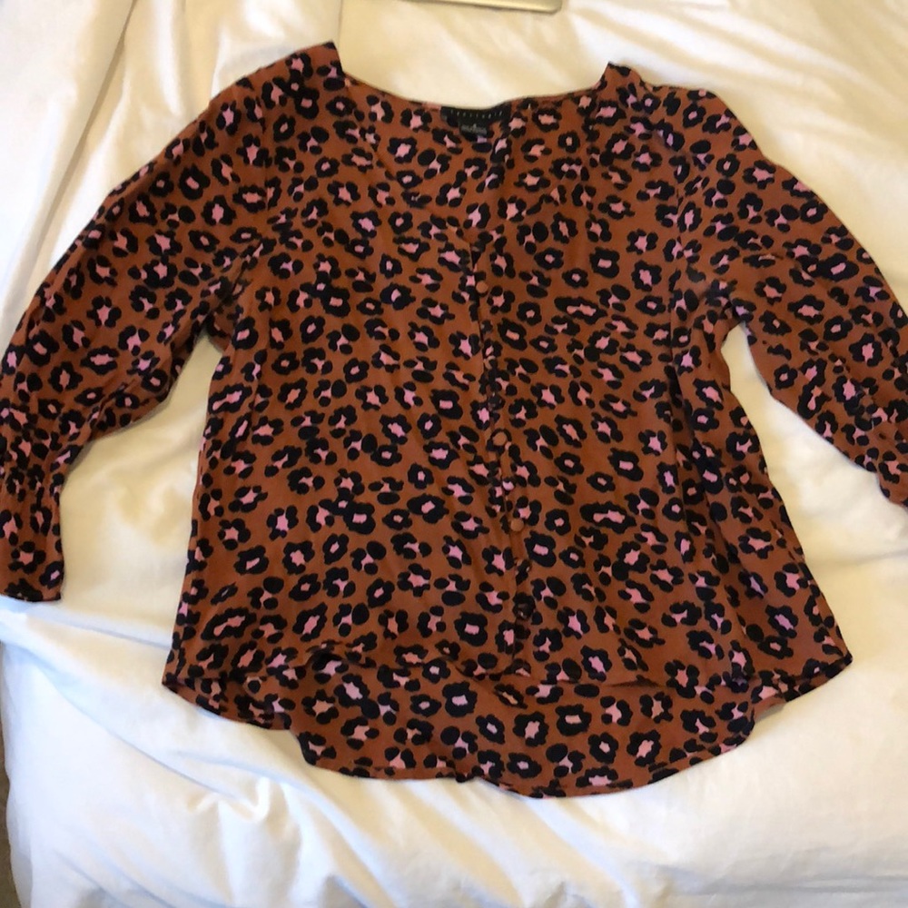 Cute 3/4 sleeves blouse